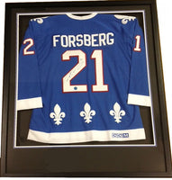 Sports hockey jersey box frame