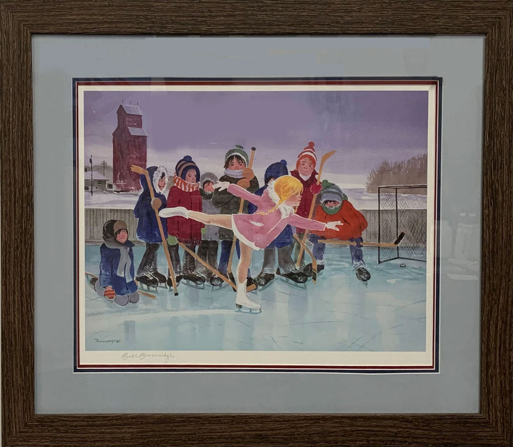 "The Girl from Saskatoon" - Bill Brownridge CUSTOM FRAMED
