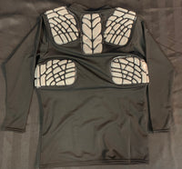 ZOOMBANG - Shoulder and rib combo shirt w/ heart pad - YOUTH MEDIUM