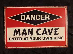 Man Cave Hockey Signs