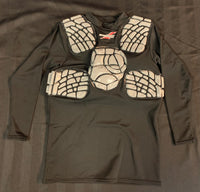 ZOOMBANG - Shoulder and rib combo shirt w/ heart pad - YOUTH MEDIUM