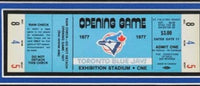 Bill Singer Signed Toronto Blue Jays Franchise 1st Game Pitch