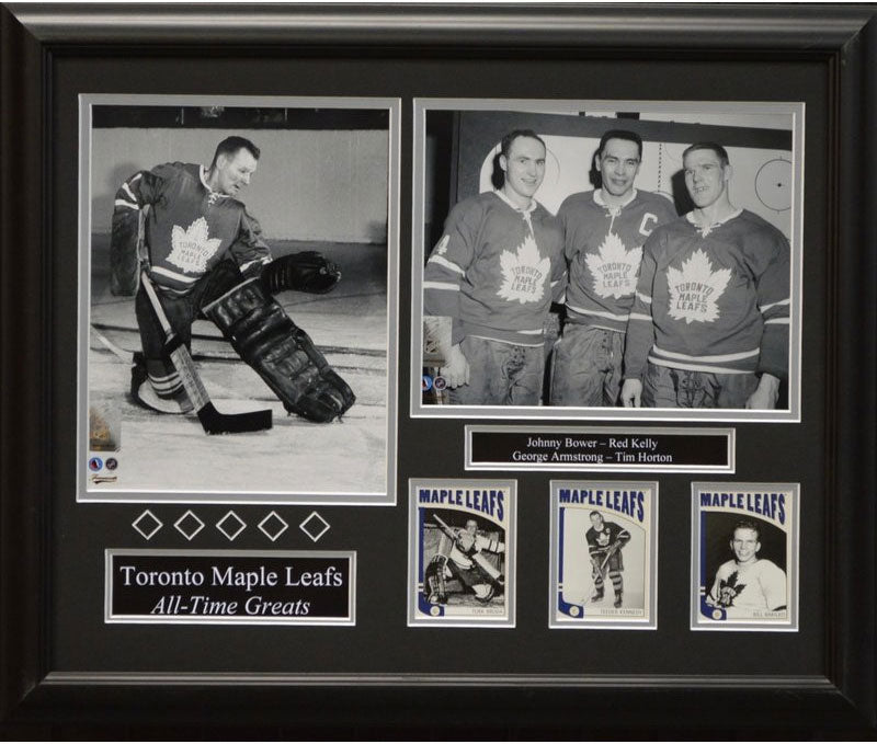 Toronto Maple Leafs - All Time Greats framed collage
