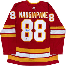 Load image into Gallery viewer, Andrew Mangiapane Autographed Calgary Flames Adidas Jersey