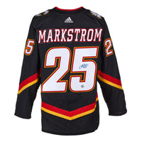 Markstrom Signed Calgary Flames Reverse Retro Adidas Blasty
