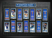 Edmonton Oilers Deluxe Framed Banner Collage
