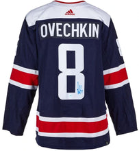 Load image into Gallery viewer, Alexander Ovechkin Capitals Signed Alt Navy Jersey