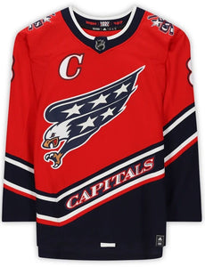 Alexander Ovechkin Washington Capitals Signed reverse retro Adidas jersey