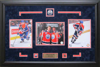 Wayne Gretzky & Connor McDavid - Custom Framed